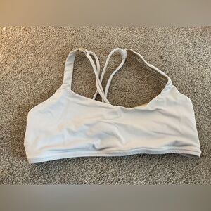 Lululemon size 8 white bra